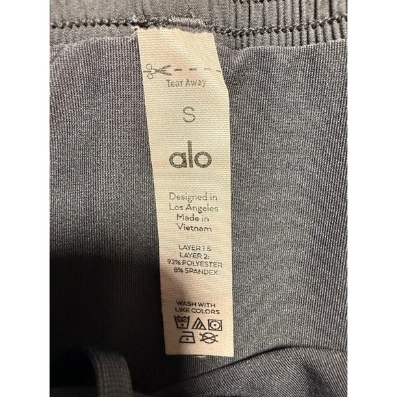 Women's Black Alo Shorts Size Small With Pockets - Picture 4 of 11